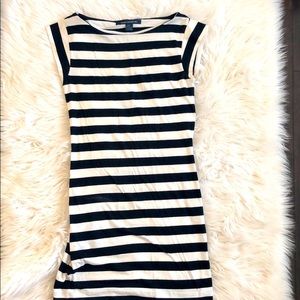 French Connection striped t-shirt dress